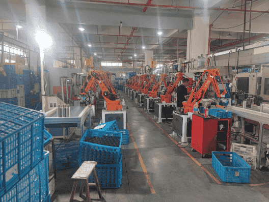 Factory machine operation