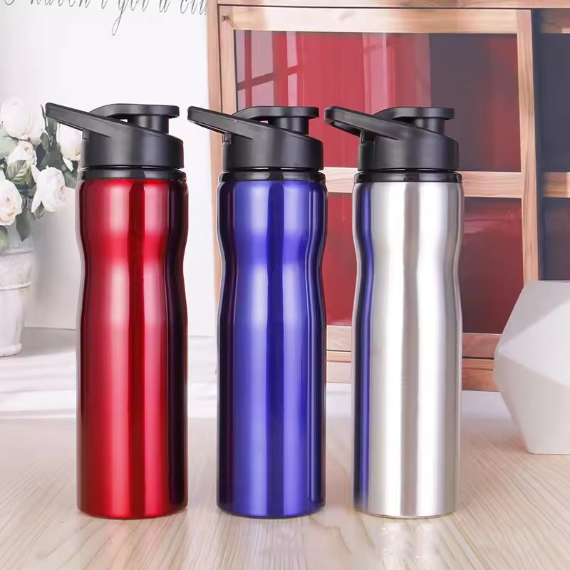 Single wall stainless steel bottle