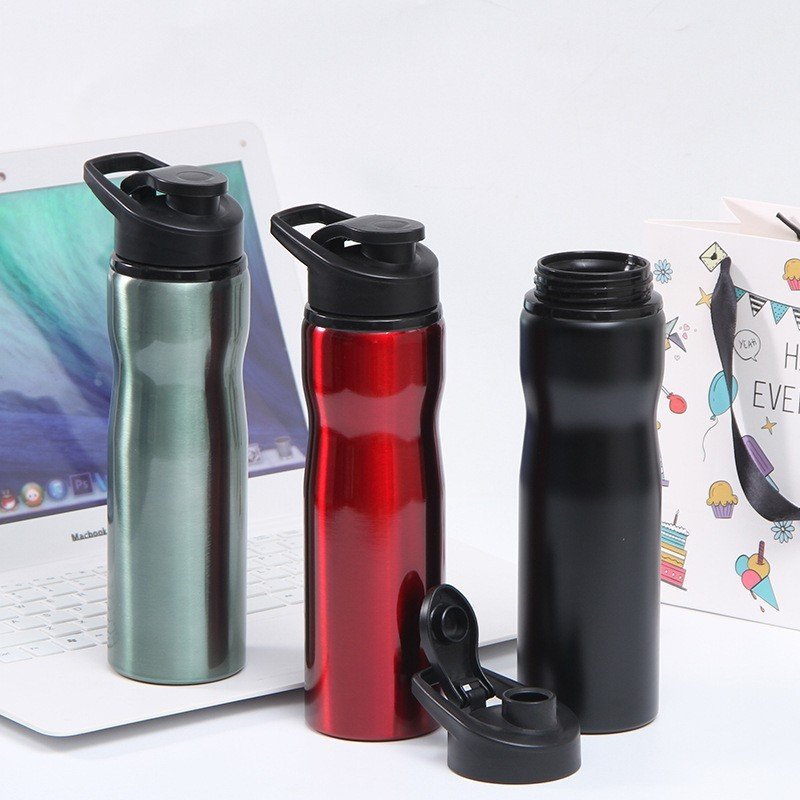 Single wall stainless steel bottle