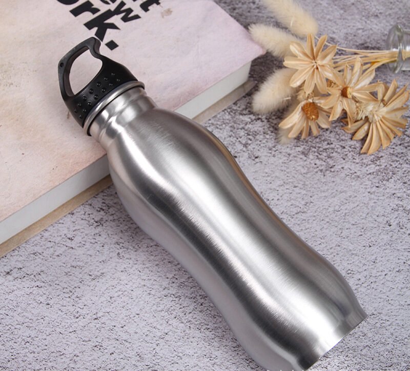 SINGLE WALL STAINLESS STEEL SPORT BOTTLE