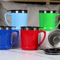 TL-1033 Double wall stainless steel office coffee cup