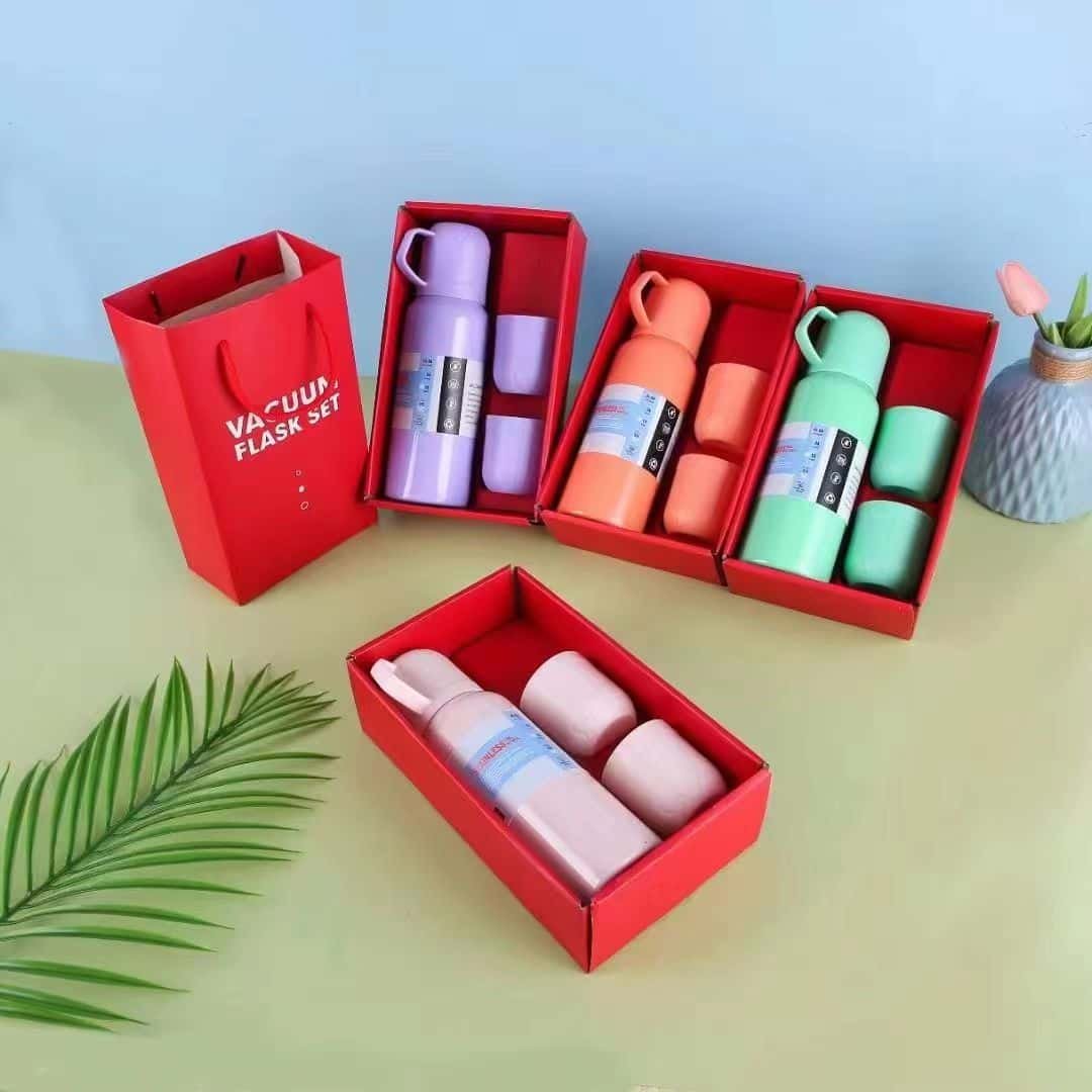 Portable Insulated Cup Gift Set