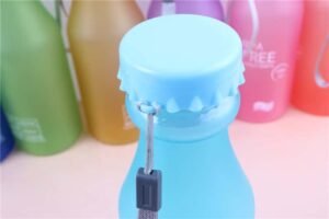 plastic water bottle