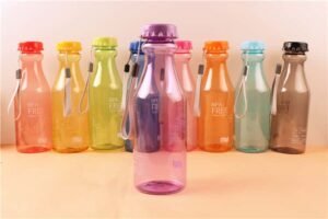 plastic water bottle