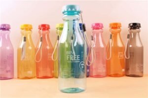plastic water bottle