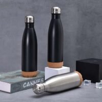 wood bottom bottle