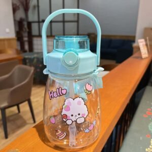 plastic water bottle