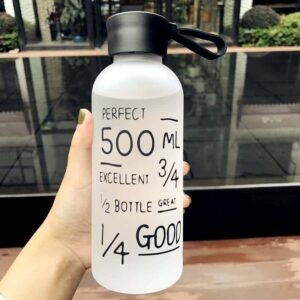 plastic water bottle