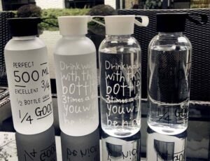plastic water bottle