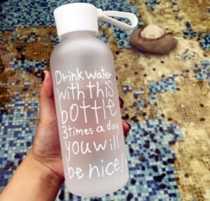 plastic water bottle