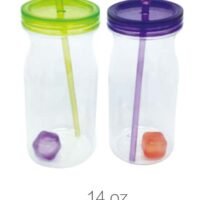 TF-7009 double-layer plastic water bottle