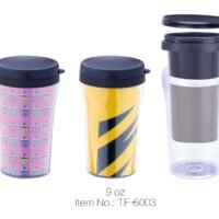 TF-6003 double-layer plastic water bottle