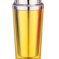 450ml Double layer Acrylic Stainless Steel Cocktail Shaker